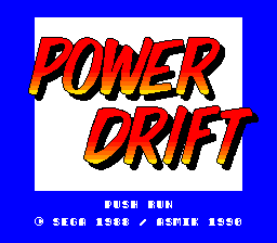 Power Drift screenshot 3 for PC Engine